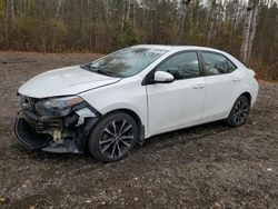 Salvage cars for sale at Cookstown, ON auction: 2018 Toyota Corolla L