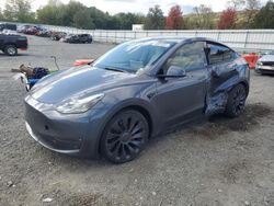 Salvage cars for sale from Copart Grantville, PA: 2023 Tesla Model Y