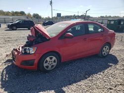 Salvage cars for sale at Hueytown, AL auction: 2016 Chevrolet Sonic LS