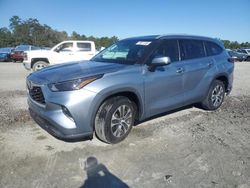 Salvage cars for sale at Savannah, GA auction: 2022 Toyota Highlander XLE