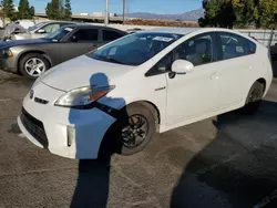 Salvage cars for sale at Rancho Cucamonga, CA auction: 2014 Toyota Prius