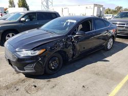 Salvage cars for sale at Hayward, CA auction: 2019 Ford Fusion SE