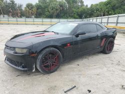 Salvage cars for sale from Copart Fort Pierce, FL: 2015 Chevrolet Camaro LT