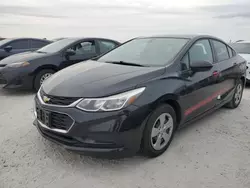 Salvage cars for sale at Riverview, FL auction: 2017 Chevrolet Cruze LS