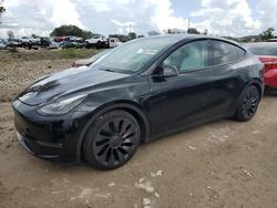 Tesla salvage cars for sale: 2022 Tesla Model Y