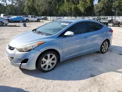 Flood-damaged cars for sale at auction: 2013 Hyundai Elantra GLS