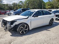 Honda salvage cars for sale: 2022 Honda Accord Sport