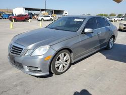 Salvage cars for sale at Grand Prairie, TX auction: 2013 Mercedes-Benz E 400 Hybrid