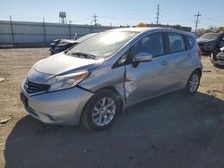 Salvage cars for sale at Chicago Heights, IL auction: 2015 Nissan Versa Note S