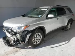 Chevrolet salvage cars for sale: 2021 Chevrolet Traverse LT