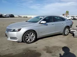 Salvage cars for sale at Martinez, CA auction: 2016 Chevrolet Impala LT