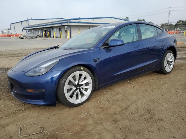 2022 Tesla Model 3