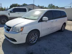 Salvage cars for sale at Midway, FL auction: 2017 Dodge Grand Caravan SE