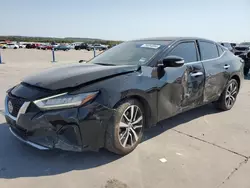 Nissan salvage cars for sale: 2021 Nissan Maxima SV