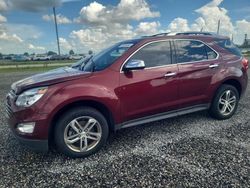 Flood-damaged cars for sale at auction: 2017 Chevrolet Equinox Premier