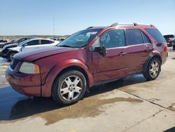 Salvage cars for sale at Grand Prairie, TX auction: 2005 Ford Freestyle Limited