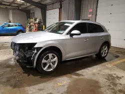 Salvage cars for sale from Copart West Mifflin, PA: 2020 Audi Q5 Premium Plus