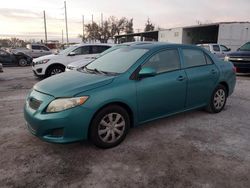 Carros dañados por inundaciones a la venta en subasta: 2010 Toyota Corolla Base