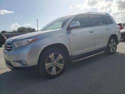 Salvage cars for sale at Orlando, FL auction: 2013 Toyota Highlander Limited