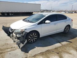 Salvage cars for sale from Copart Sun Valley, CA: 2015 Honda Civic EXL