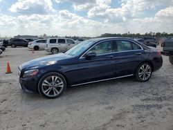 Salvage cars for sale at Houston, TX auction: 2021 Mercedes-Benz C300