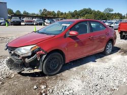 Toyota Corolla salvage cars for sale: 2015 Toyota Corolla L