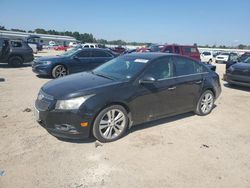 Chevrolet salvage cars for sale: 2012 Chevrolet Cruze LTZ