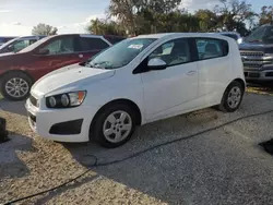 Chevrolet Sonic salvage cars for sale: 2016 Chevrolet Sonic LS