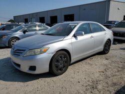 Salvage cars for sale at Jacksonville, FL auction: 2011 Toyota Camry Base