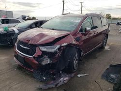 Chrysler Vehiculos salvage en venta: 2021 Chrysler Pacifica Hybrid Pinnacle