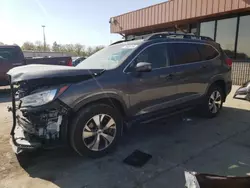 Salvage cars for sale at Fort Wayne, IN auction: 2022 Subaru Ascent Premium