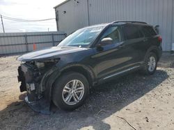 Ford salvage cars for sale: 2022 Ford Explorer XLT