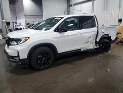 Salvage cars for sale at Ham Lake, MN auction: 2022 Honda Ridgeline Black Edition