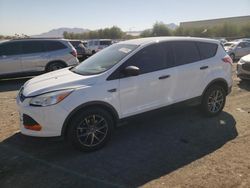 Salvage cars for sale at Las Vegas, NV auction: 2016 Ford Escape S