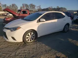 Toyota Corolla salvage cars for sale: 2015 Toyota Corolla L