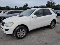 Mercedes-Benz salvage cars for sale: 2006 Mercedes-Benz ML 350