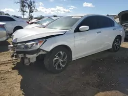 2017 Honda Accord LX en venta en San Martin, CA