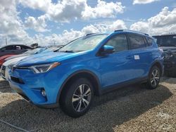 Salvage cars for sale at Arcadia, FL auction: 2017 Toyota Rav4 XLE