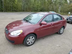 Salvage cars for sale at Cookstown, ON auction: 2009 Hyundai Accent GLS