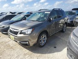 Salvage cars for sale at Arcadia, FL auction: 2018 Subaru Forester 2.5I Touring