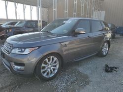 Land Rover salvage cars for sale: 2015 Land Rover Range Rover Sport HSE