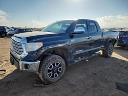 Vehiculos salvage en venta de Copart Brighton, CO: 2015 Toyota Tundra Double Cab Limited