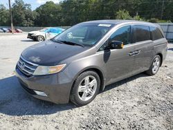 Salvage cars for sale at Savannah, GA auction: 2012 Honda Odyssey Touring