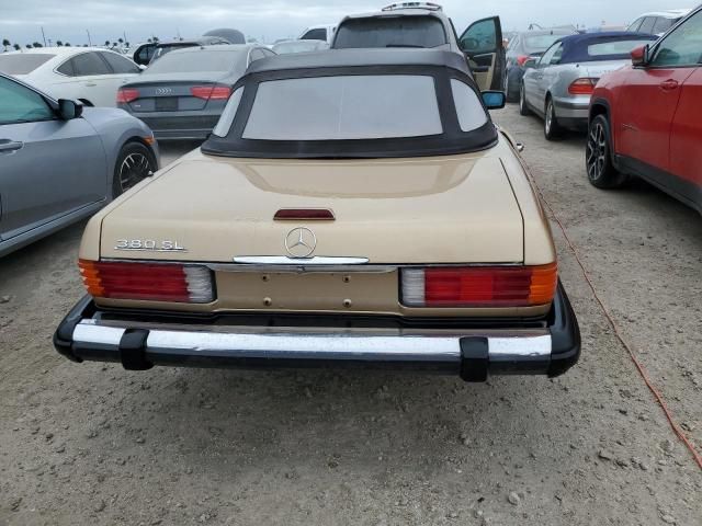 1984 Mercedes-Benz 380 SL