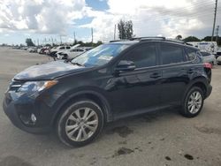 Vehiculos salvage en venta de Copart Miami, FL: 2015 Toyota Rav4 Limited