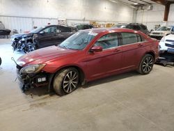 Salvage cars for sale at Milwaukee, WI auction: 2012 Chrysler 200 Touring