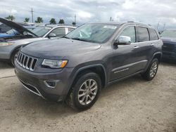 Salvage cars for sale at Riverview, FL auction: 2015 Jeep Grand Cherokee Limited