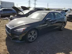 2019 Infiniti Q50 Luxe en venta en Elgin, IL