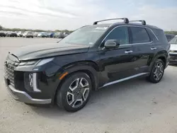 Salvage cars for sale at San Antonio, TX auction: 2023 Hyundai Palisade SEL Premium