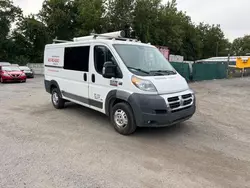 Salvage trucks for sale at North Billerica, MA auction: 2016 Dodge RAM Promaster 1500 1500 Standard